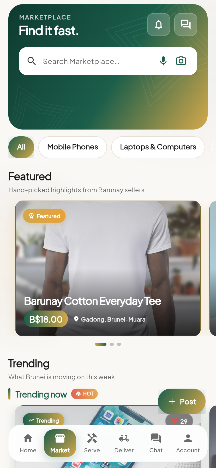 Barunay app preview